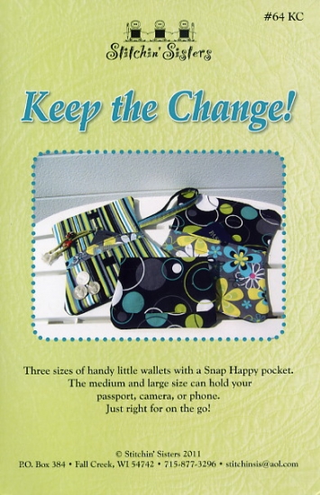 Keep The Change by Stitchin' Sisters - Click Image to Close