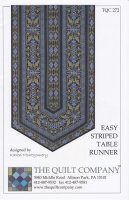 Easy Striped Table Runner by Karen Montgomery