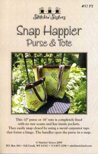 Snap Happier Purse & Tote by Stitchin' Sisters