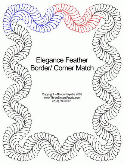 Elegance Feather Border - Click Image to Close
