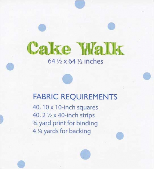 Cake Walk by Me and My Sister Designs - Click Image to Close