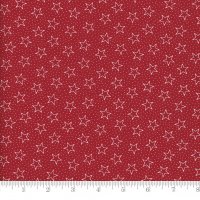 108" Wide Backing, Patriotic, Red with White Stars, SKU 49522