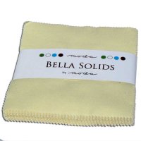 Bella Solids Charm Pack by Moda, Snow, SKU 9900PP 11
