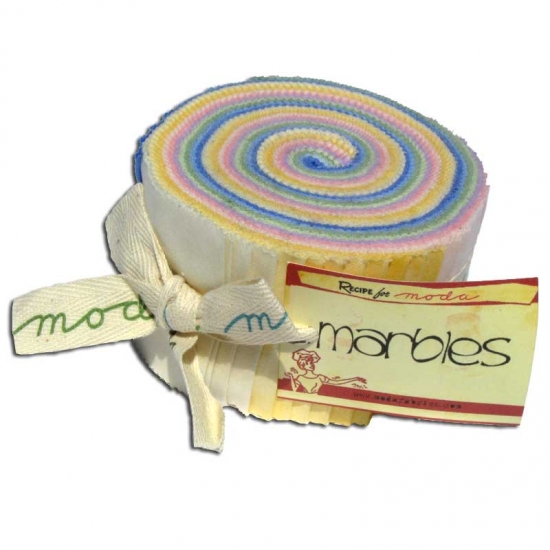 Marble Jelly Roll by Moda, Pastel, SKU 9880JR 11 - Click Image to Close