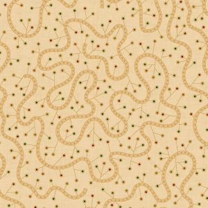 108" Wide Backing, Spiced Paisley Swirly Vine