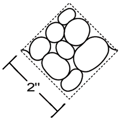 Pebble Fill 2 Square P2P - Click Image to Close